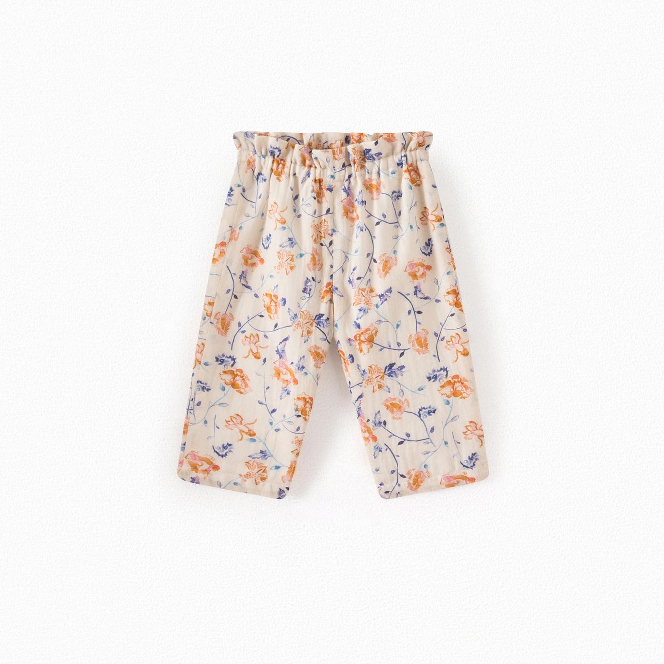 Pantalon en twill imprimé Bonpoint Vintage seconde main photo 1