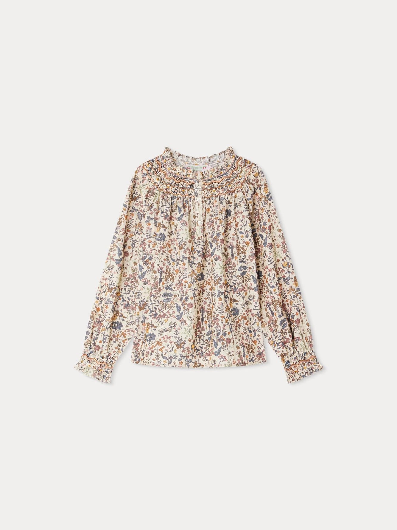 Blouse smockée Petale Bonpoint Vintage seconde main photo 1