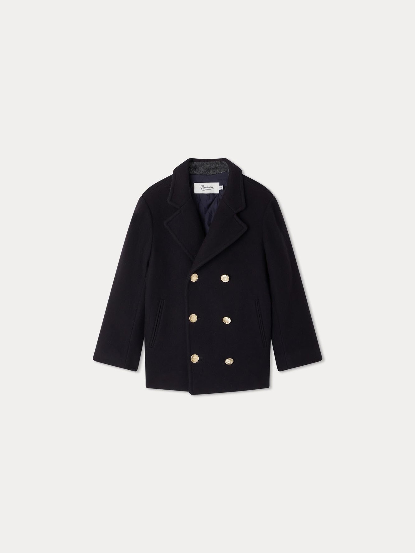 Tadzio wool peacoat Bonpoint Vintage second-hand photo 1