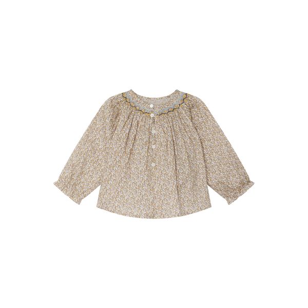 Blouse en coton Liberty Bonpoint Vintage seconde main photo 4