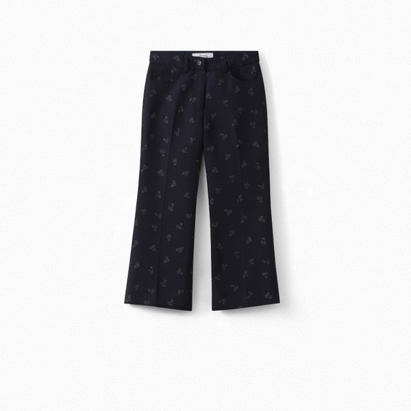 Pantalon jacquard Bonpoint Vintage seconde main photo 1