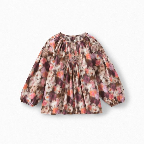 Blouse en tissu Liberty exclusif Bonpoint Vintage seconde main photo 1
