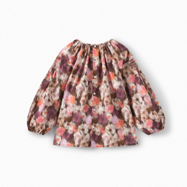 Blouse en tissu Liberty exclusif Bonpoint Vintage seconde main photo 4