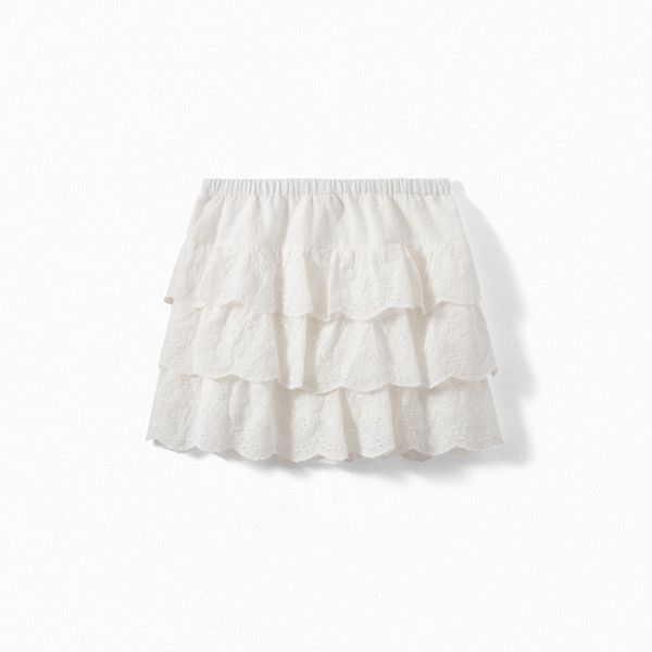 Jupe en broderie anglaise Bonpoint Vintage seconde main photo 1