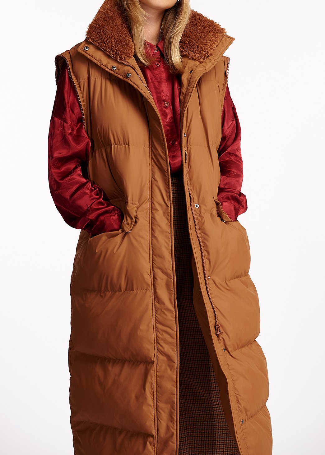 Amodest oversized hemd RE—SSENTIEL tweedehands photo 8