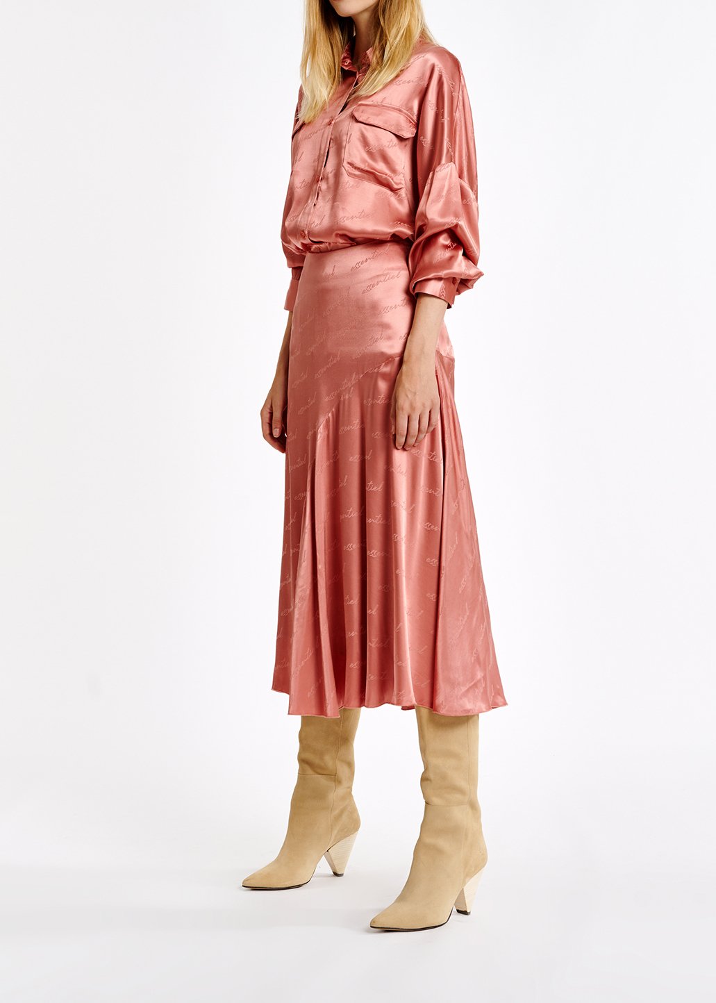 Amodest oversized hemd RE—SSENTIEL tweedehands photo 5