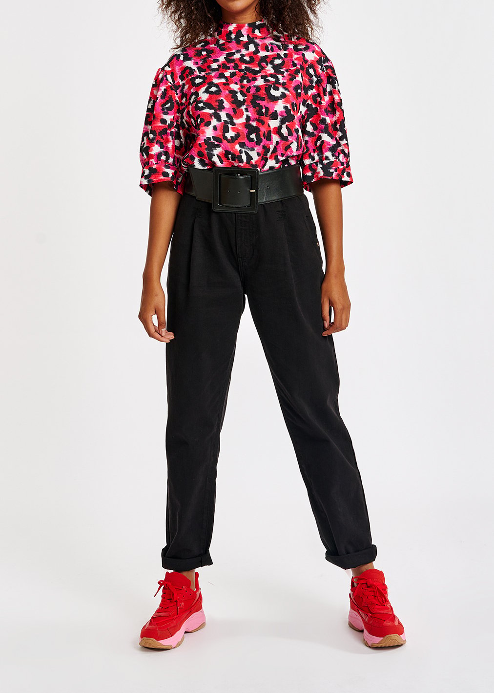 Zwarte boyfriend jeans RE—SSENTIEL tweedehands photo 3