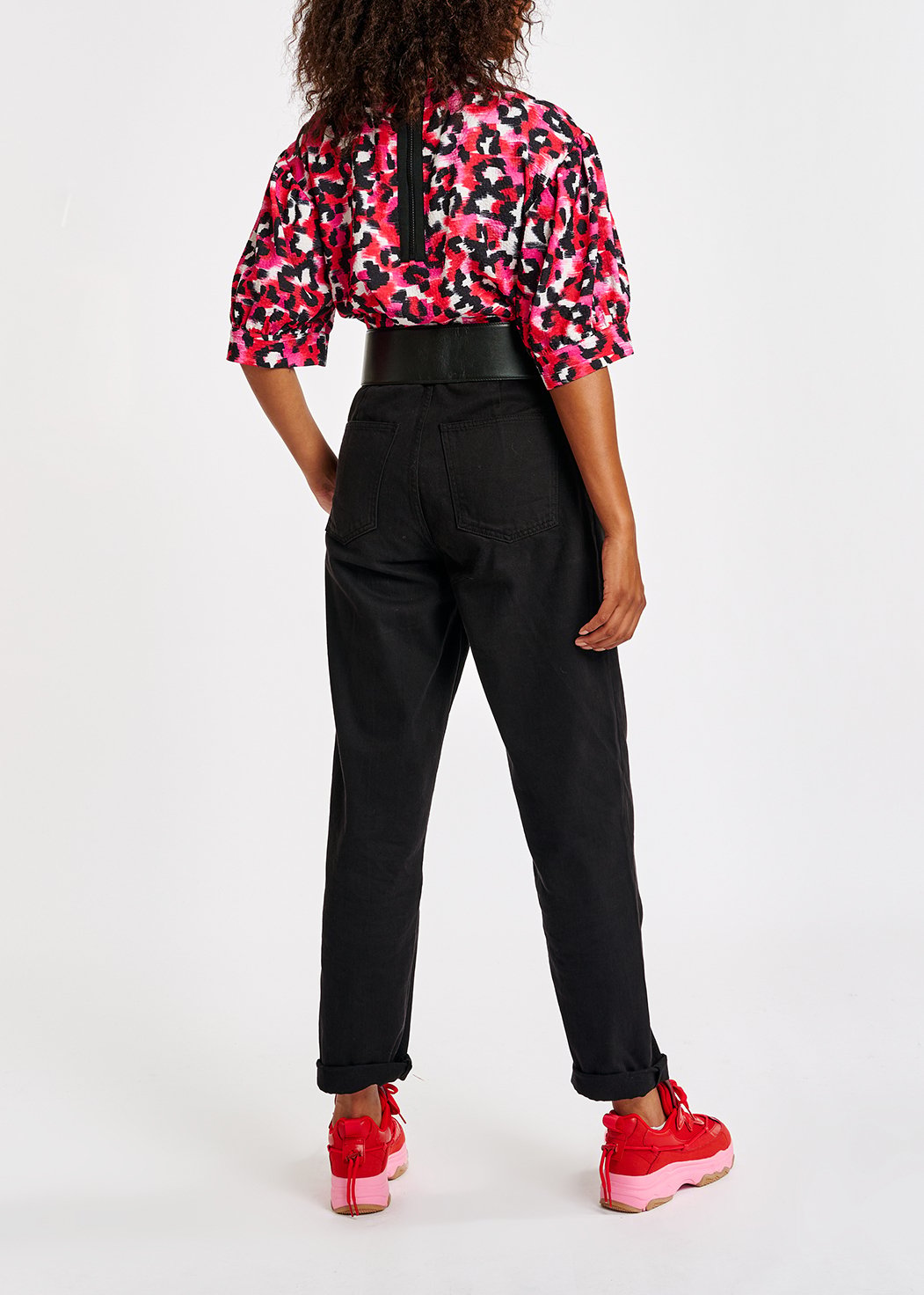 Zwarte boyfriend jeans RE—SSENTIEL tweedehands photo 7