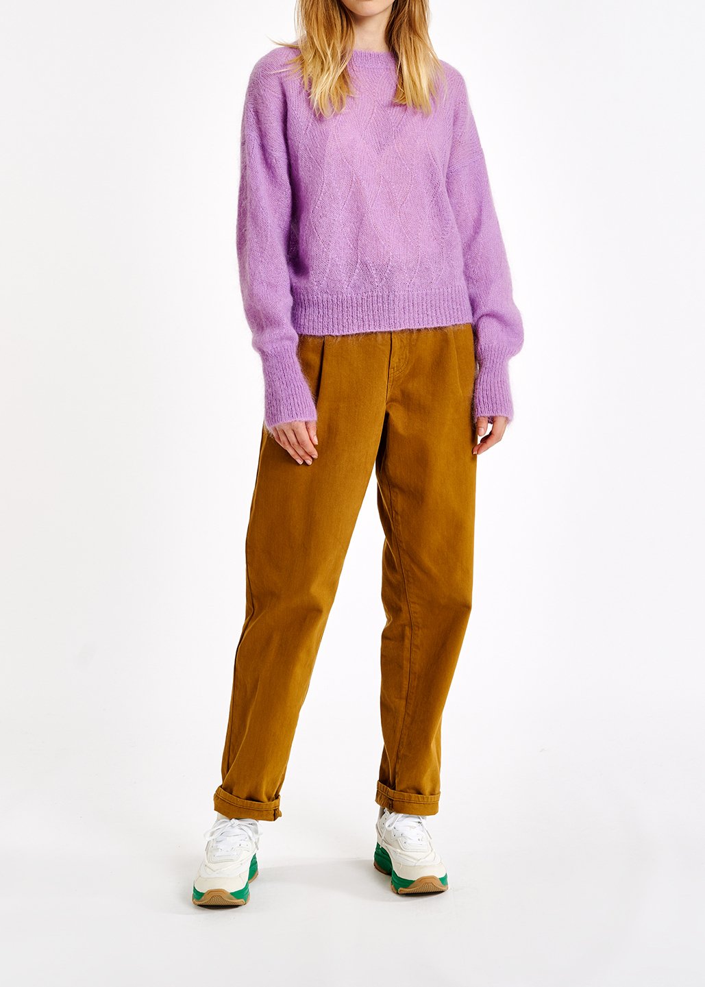 Jean boyfriend camel RE—SSENTIEL seconde main photo 3