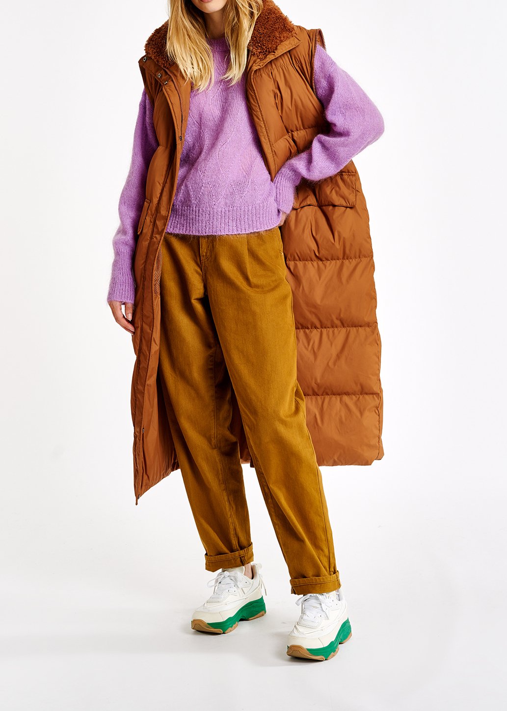 Jean boyfriend camel RE—SSENTIEL seconde main photo 4