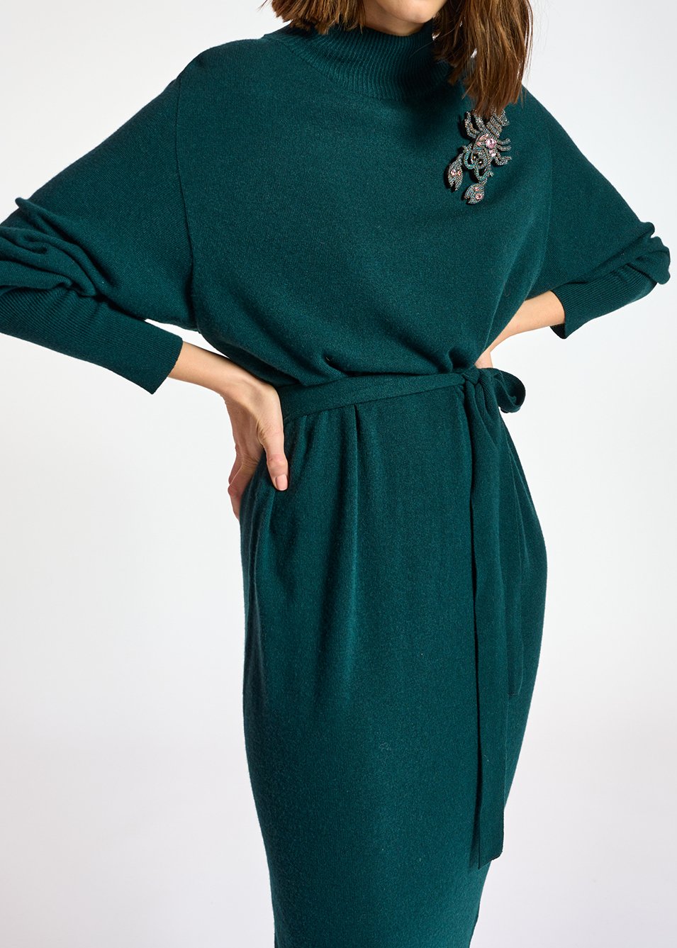 Aperfecto jurk met merinowol RE—SSENTIEL tweedehands photo 4