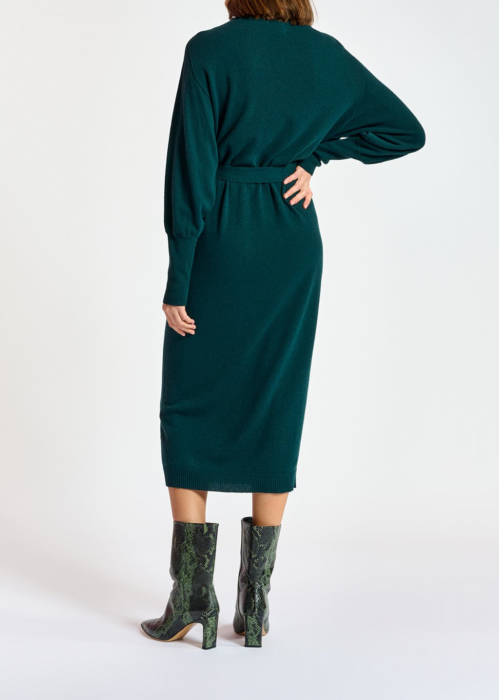 Aperfecto jurk met merinowol RE—SSENTIEL tweedehands photo 5