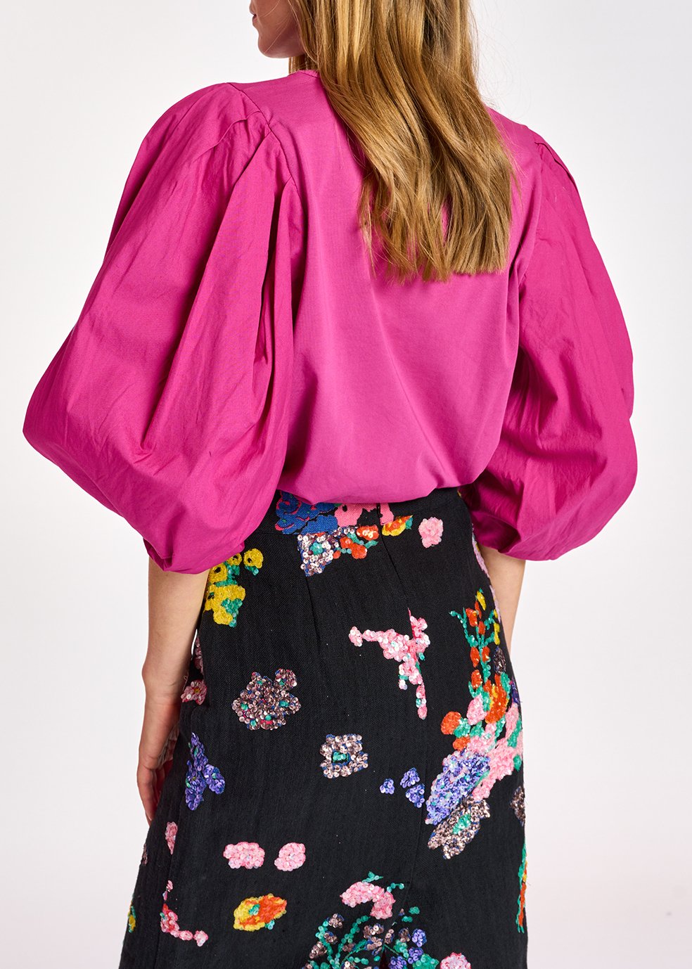 Aperobis poplin sleeve t-shirt RE—SSENTIEL tweedehands photo 3