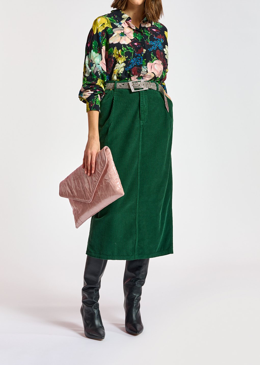 Arok midi skirt RE—SSENTIEL second-hand photo 3