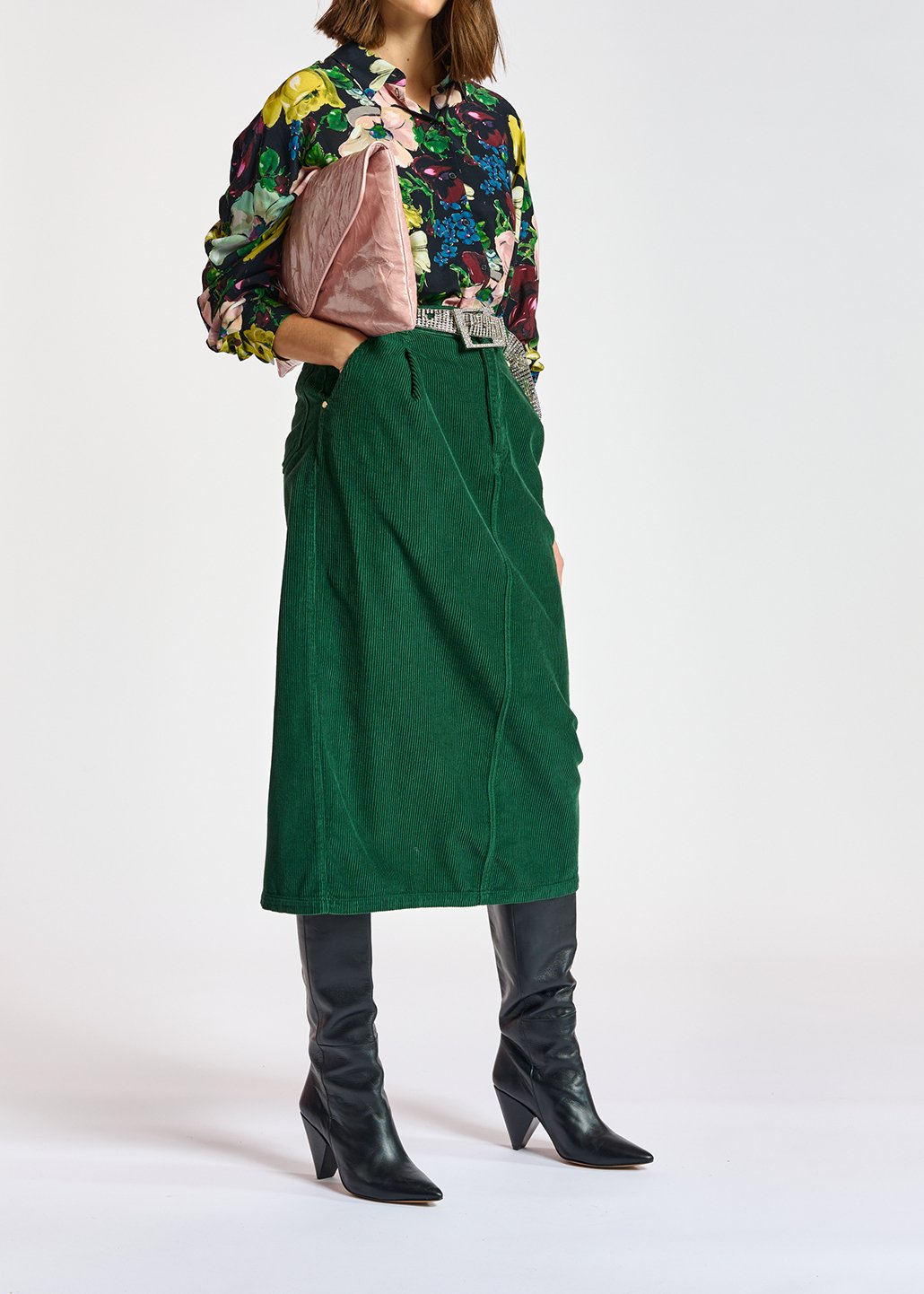 Arok midi skirt RE—SSENTIEL second-hand photo 5
