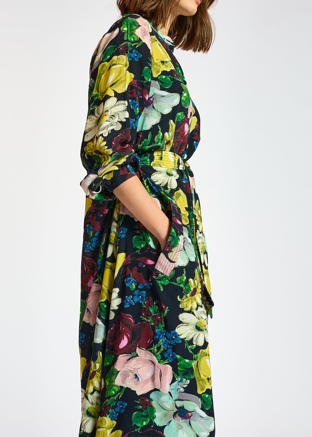 Aspiration wide mididress RE—SSENTIEL second-hand photo 6