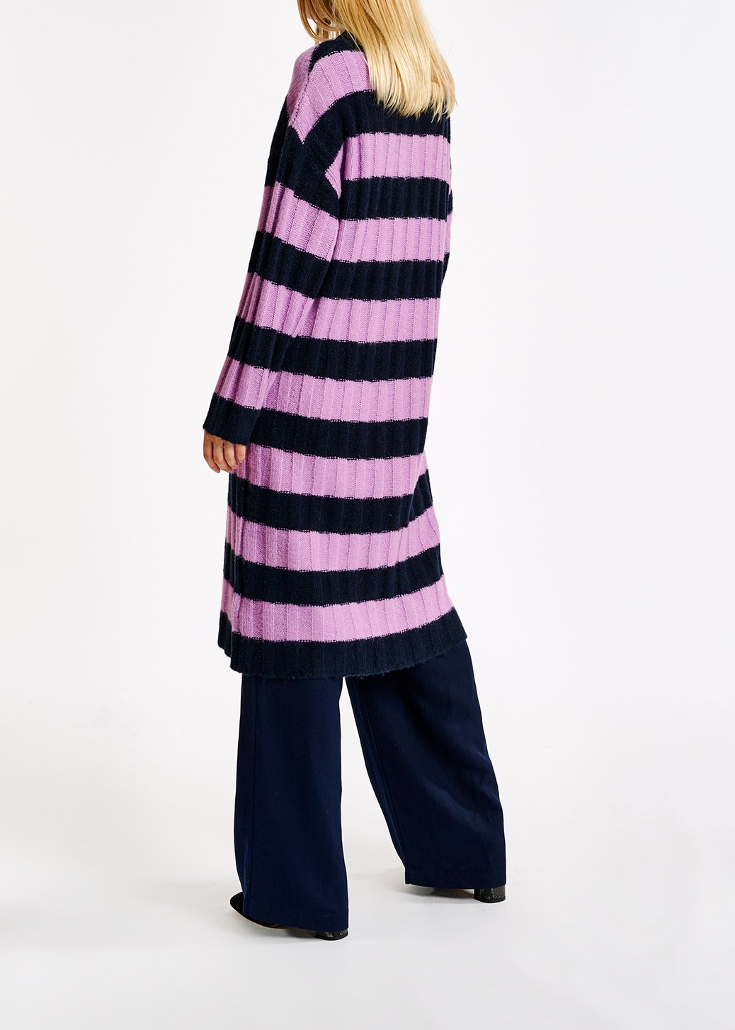 Astripes long jurk RE—SSENTIEL tweedehands photo 7