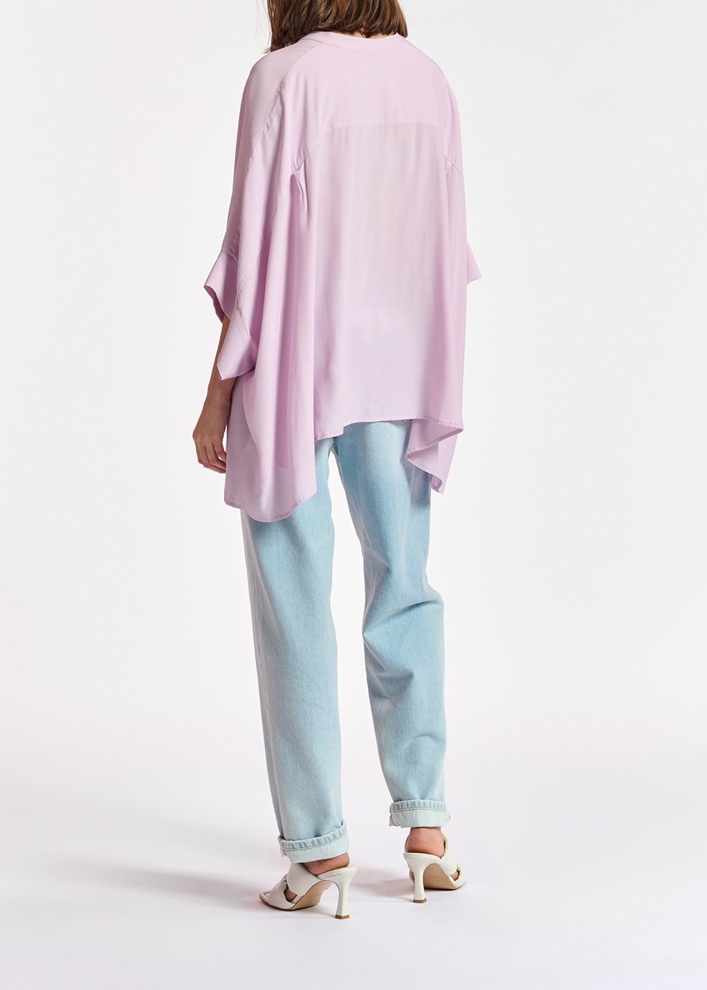 Top oversize lilas RE—SSENTIEL seconde main photo 6