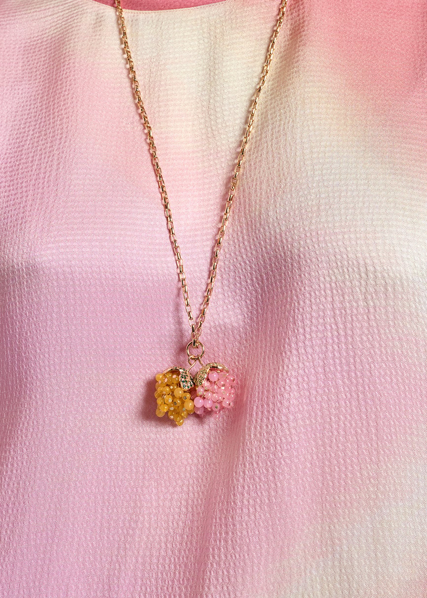 Top carré au tie-dye rose clair RE—SSENTIEL seconde main photo 6