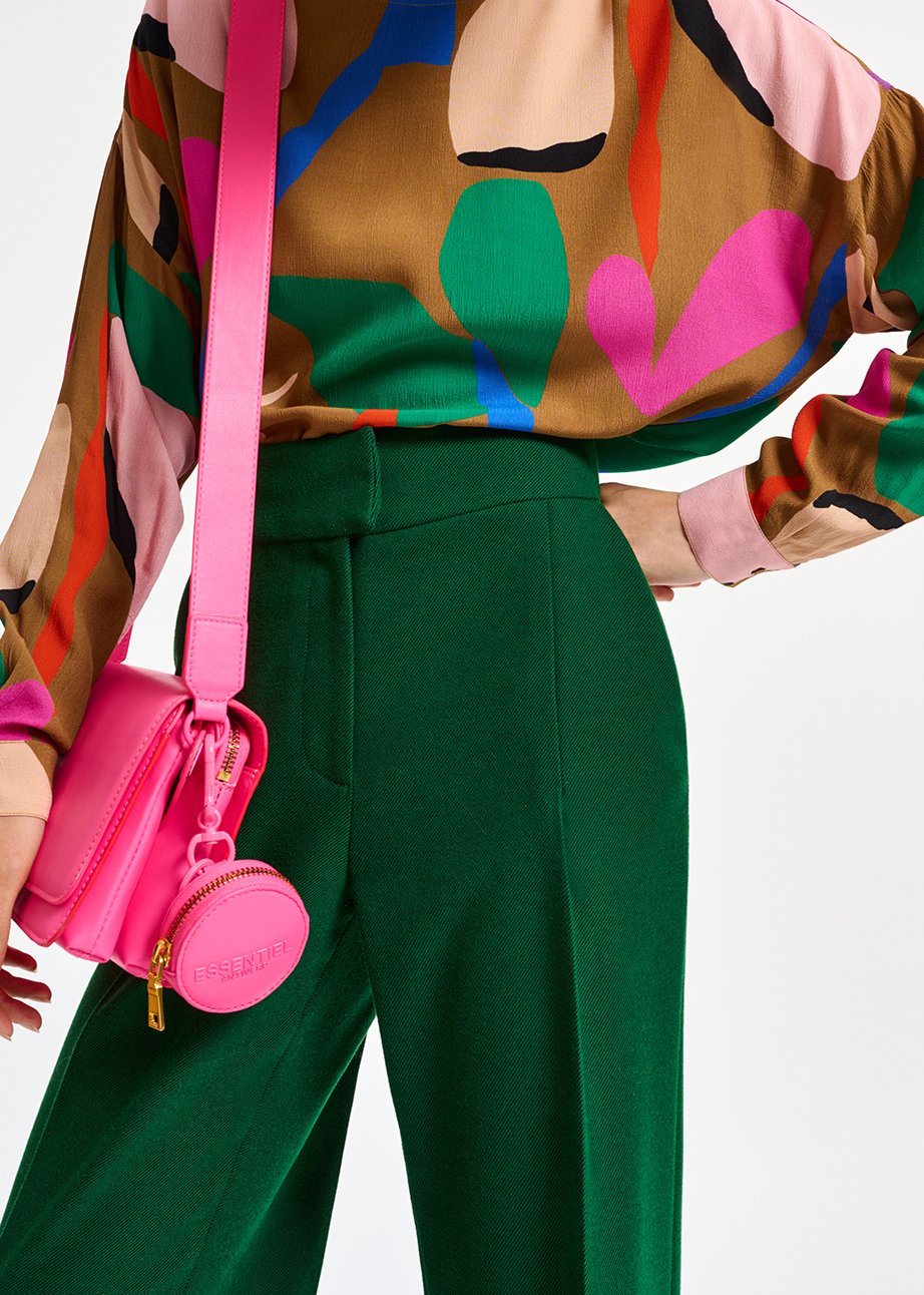 Camel top met grafische print RE—SSENTIEL tweedehands photo 7