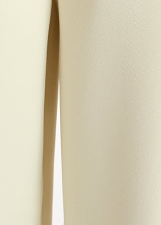 Ecru broek met brede pijpen RE—SSENTIEL tweedehands photo 7