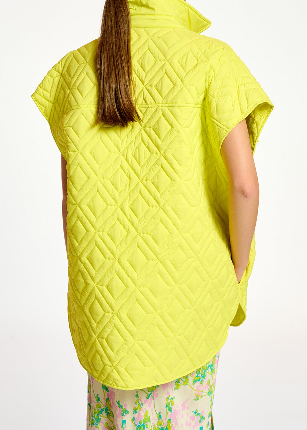Veste matelassée jaune RE—SSENTIEL seconde main photo 4