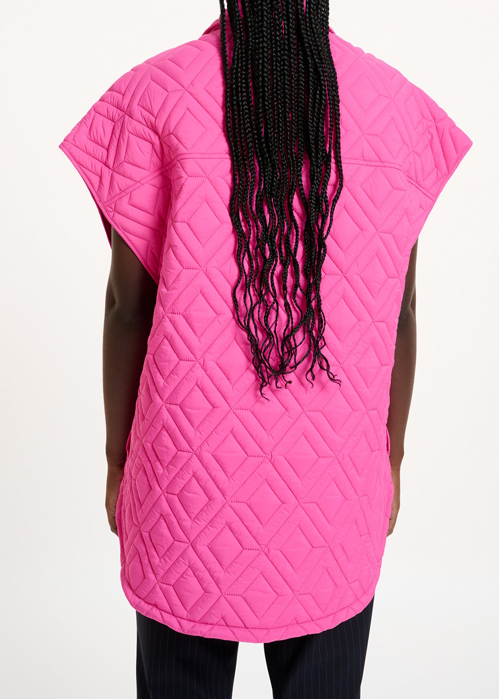 Veste matelassée fuchsia RE—SSENTIEL seconde main photo 5