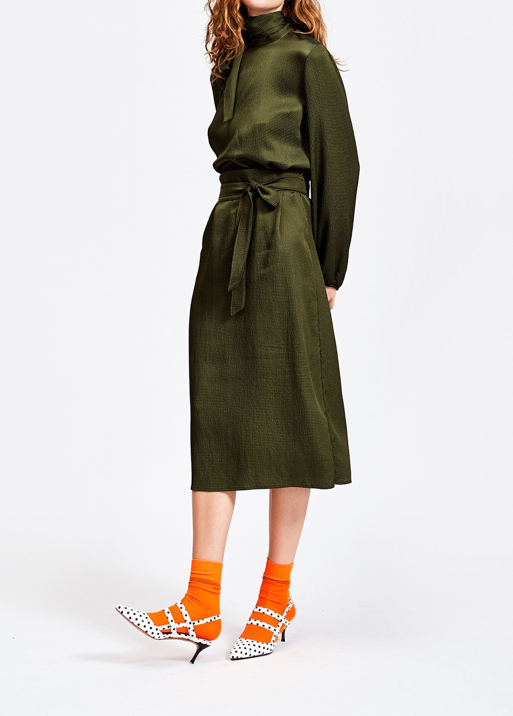 Midi dress RE—SSENTIEL second-hand photo 5