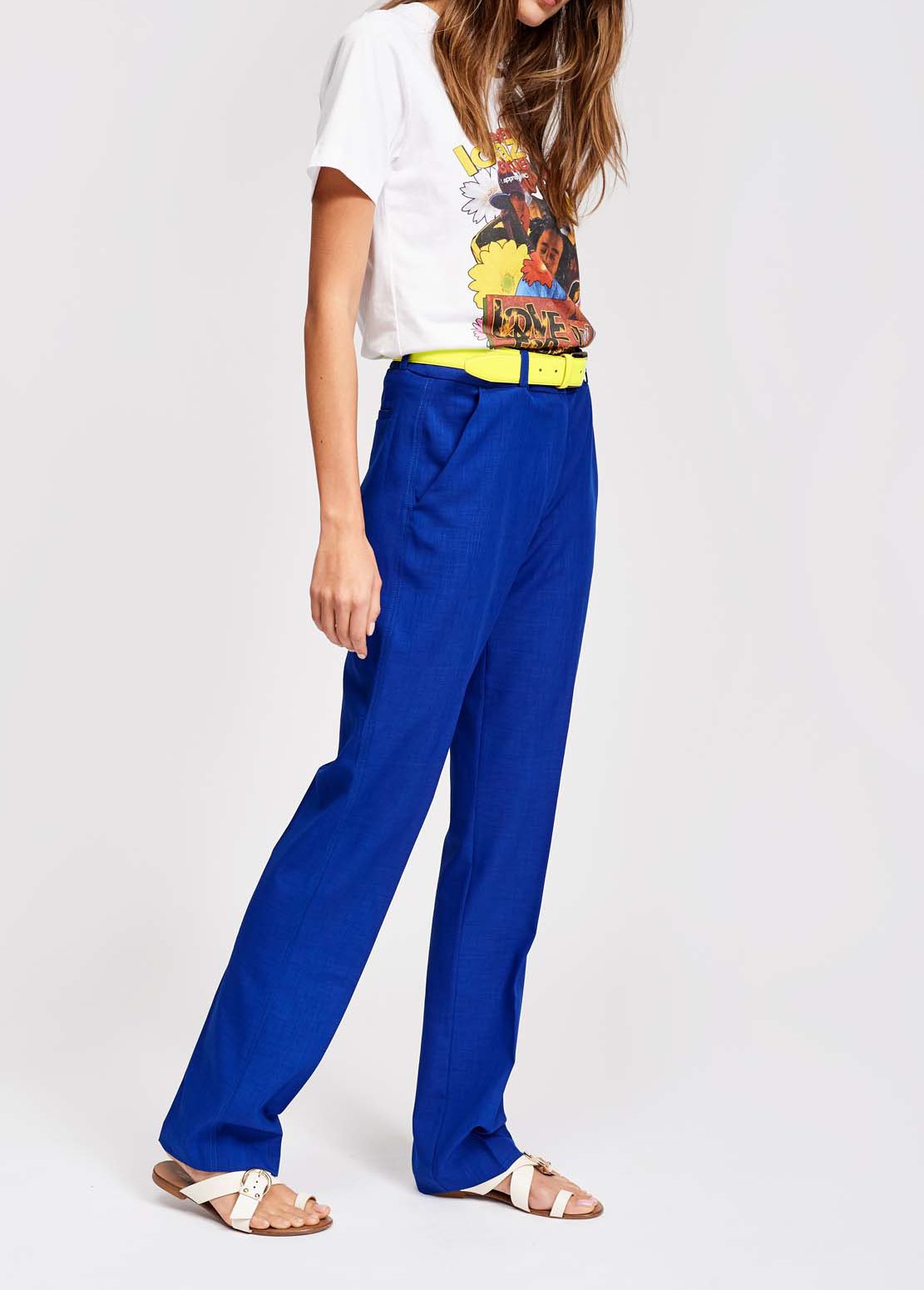 Shimmer pantalons RE—SSENTIEL seconde main photo 6