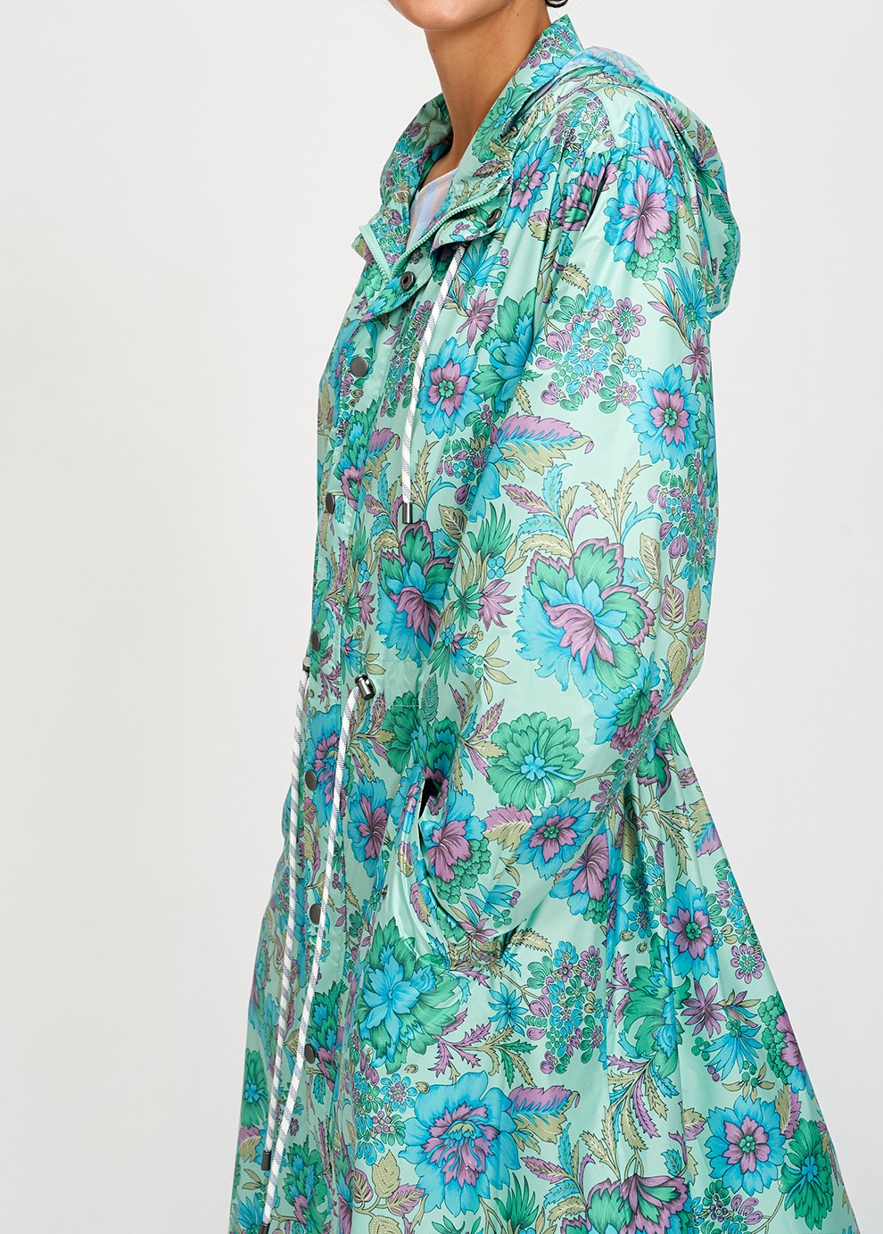 Yellow spring rain jacket RE—SSENTIEL second-hand photo 3
