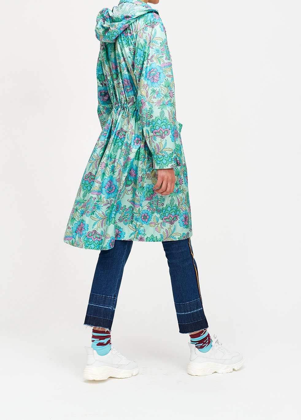 Yellow spring rain jacket RE—SSENTIEL second-hand photo 4