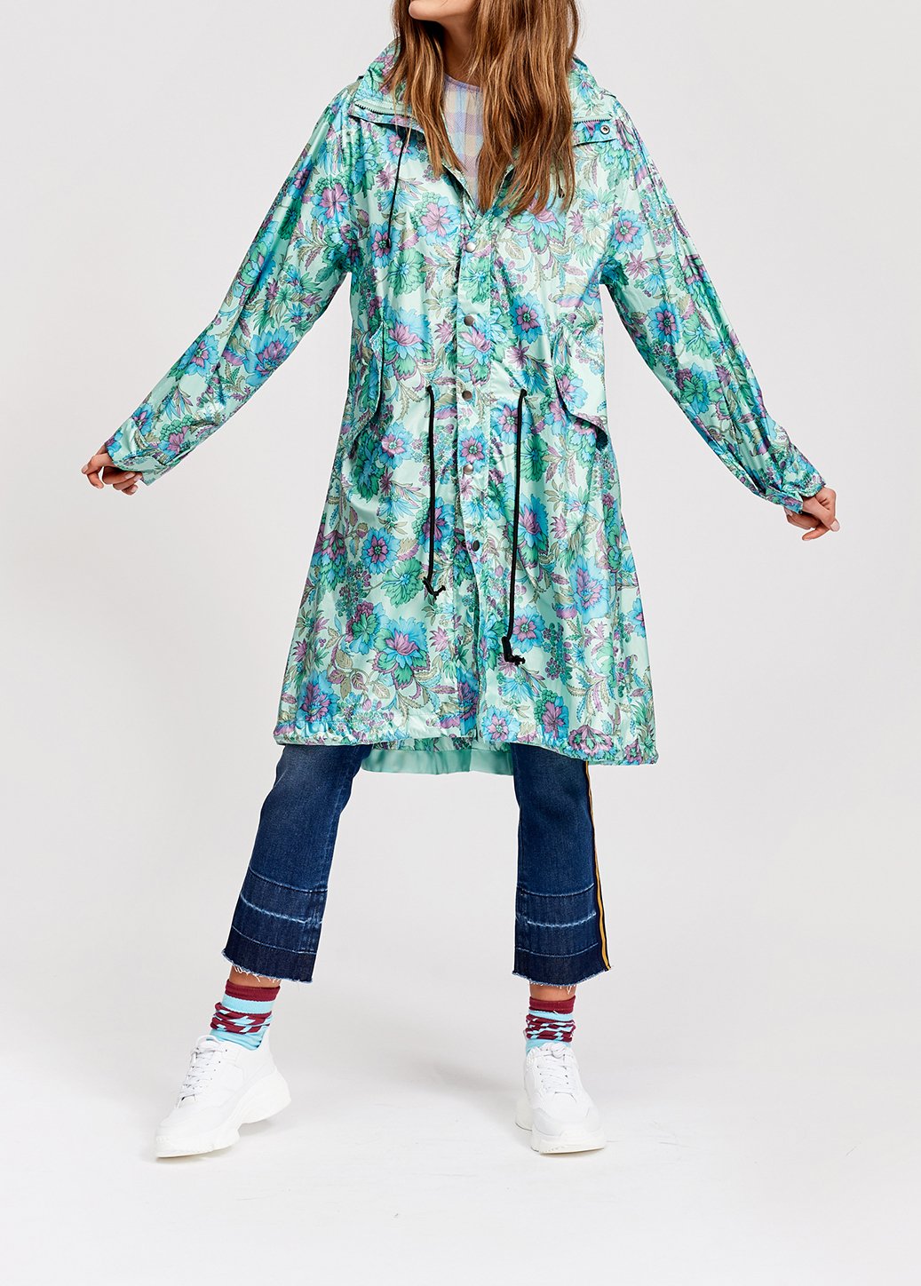 Yellow spring rain jacket RE—SSENTIEL second-hand photo 6