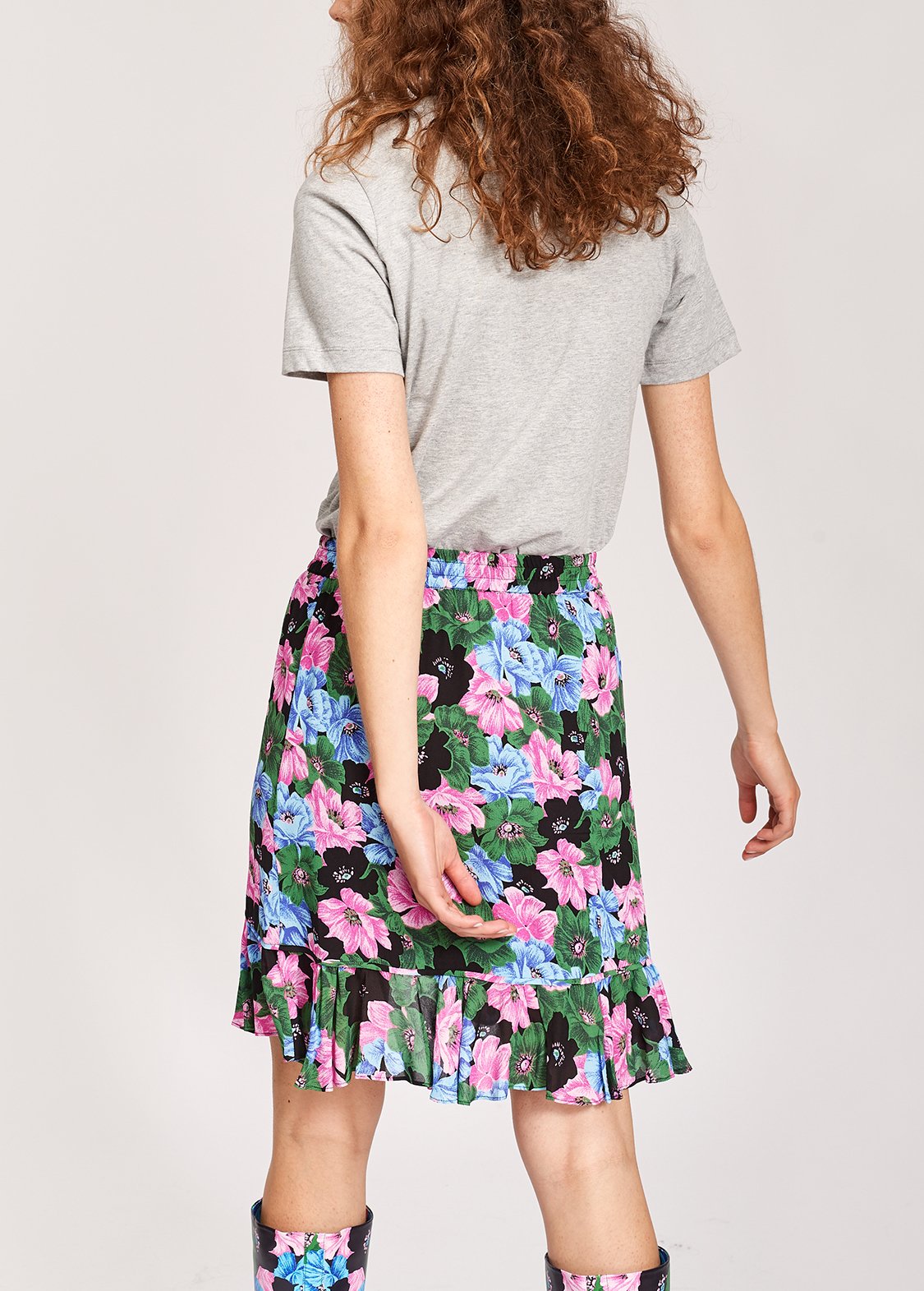 Ruffled wrap skirt RE—SSENTIEL second-hand photo 8