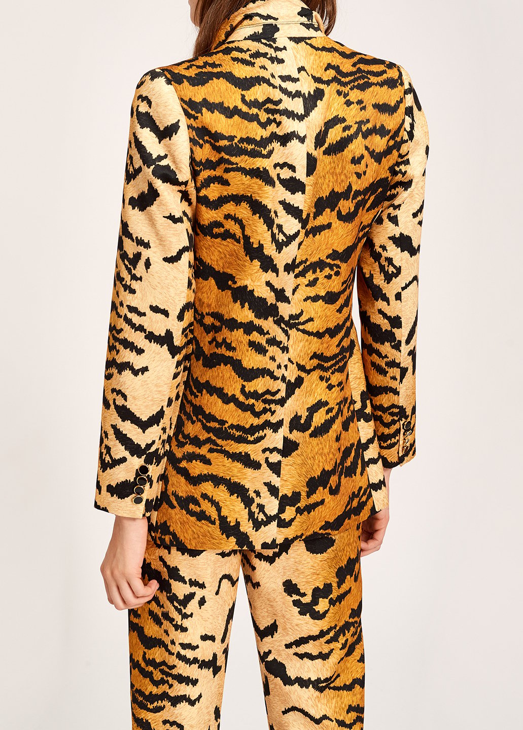 Aansluitend vest met tijgerprint RE—SSENTIEL tweedehands photo 3