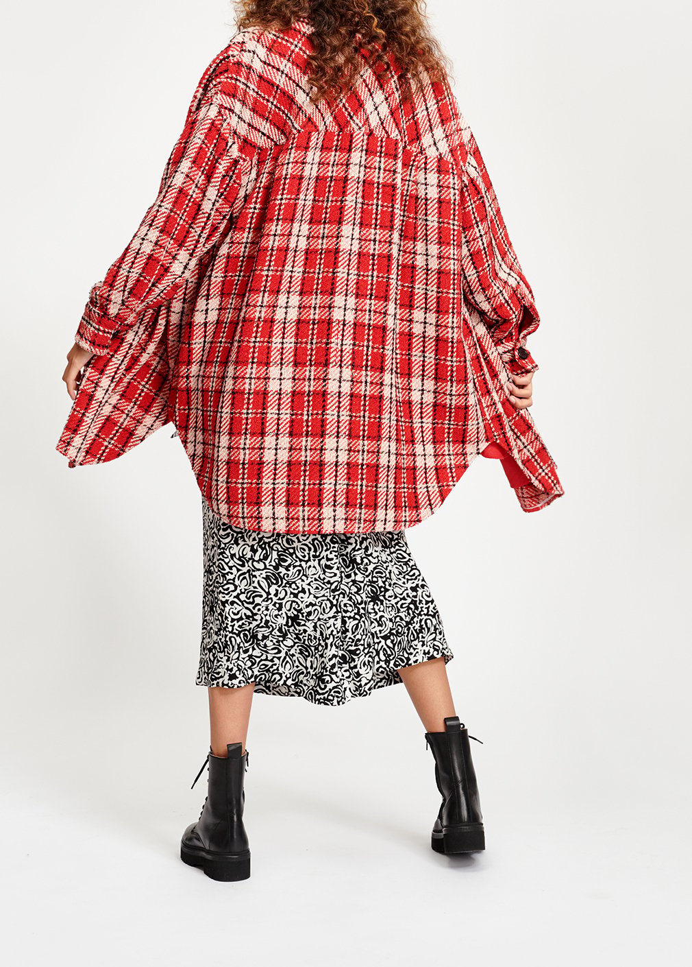 Oversized yarn jacket RE—SSENTIEL second-hand photo 3
