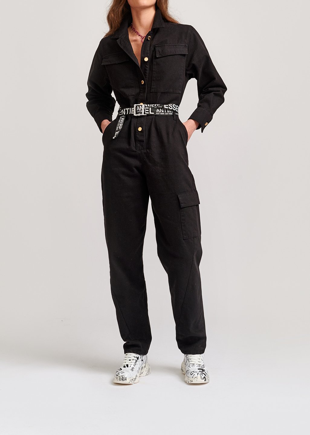 Combinaison jean noire RE—SSENTIEL seconde main photo 5