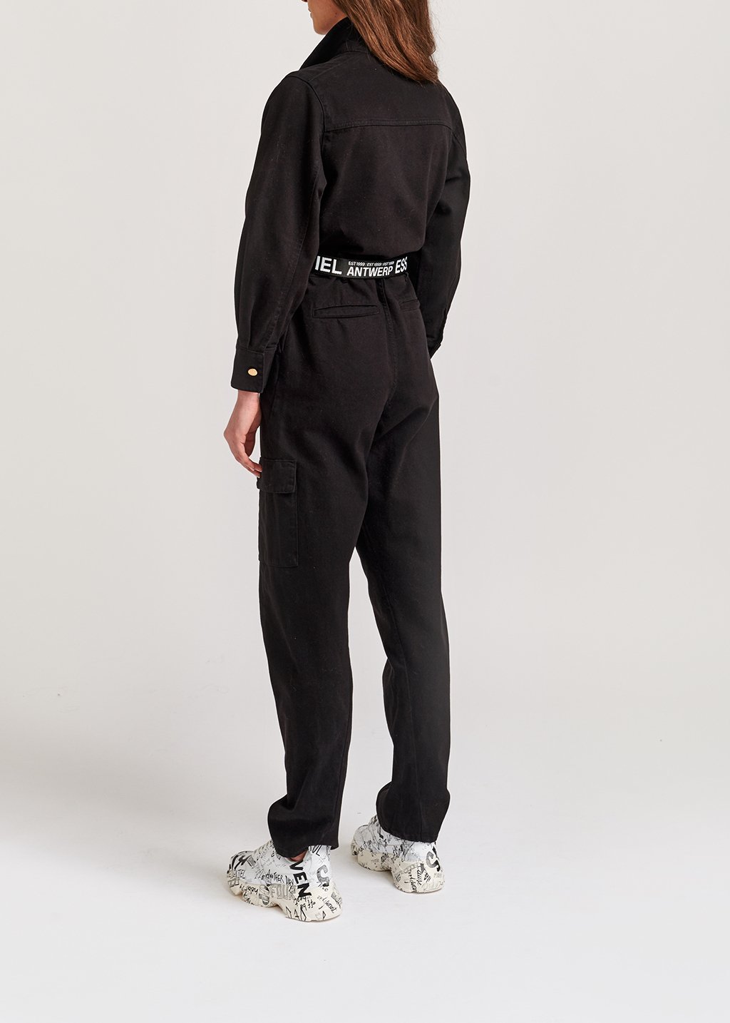Combinaison jean noire RE—SSENTIEL seconde main photo 6