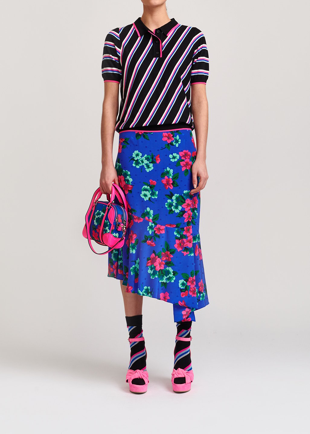 Asymmetric skirt RE—SSENTIEL second-hand photo 7