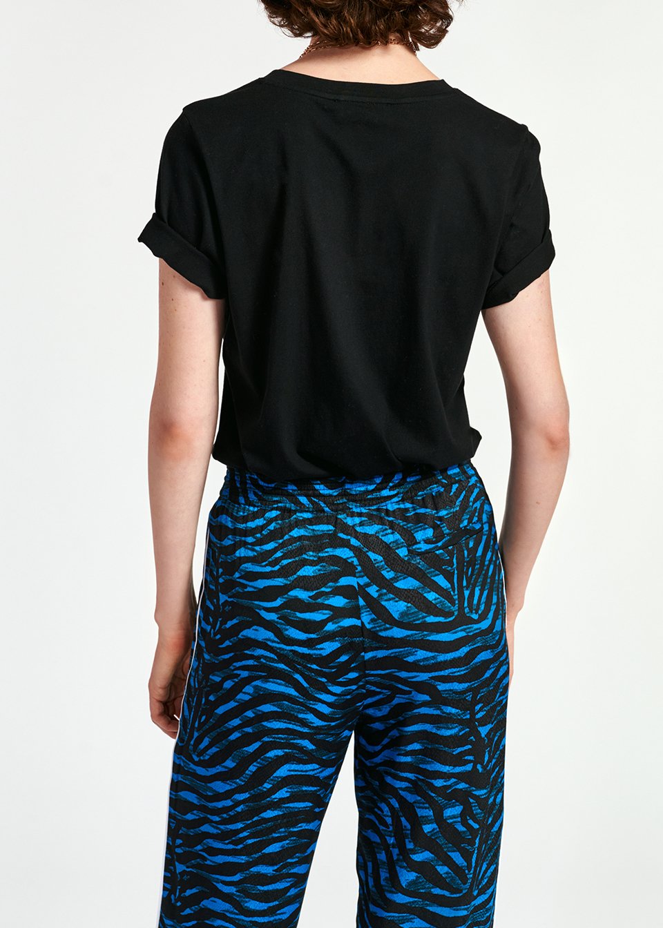 Zwart t-shirt van biokatoen met print RE—SSENTIEL tweedehands photo 3