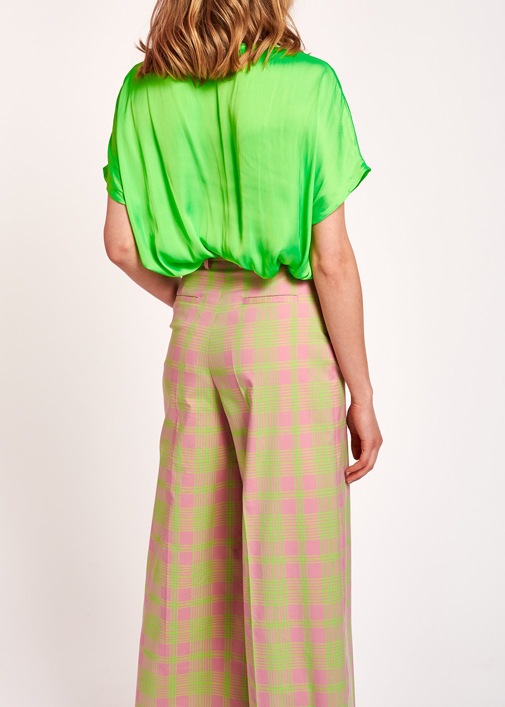 Neon green top RE—SSENTIEL second-hand photo 3