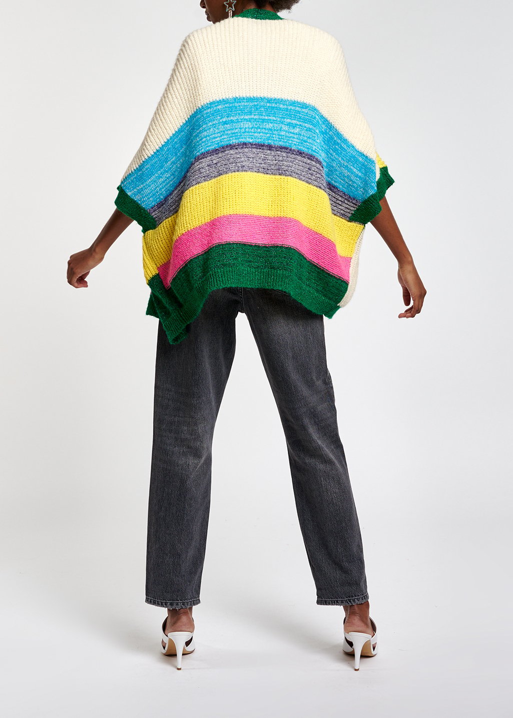 Jean gris avec strass RE—SSENTIEL seconde main photo 6