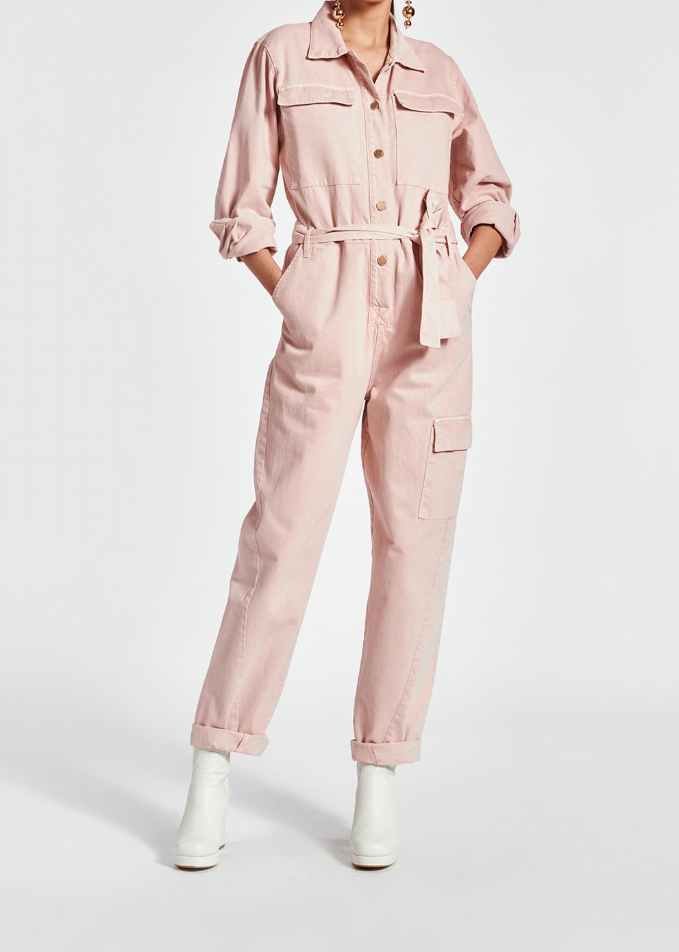 Zigement jumpsuit RE—SSENTIEL tweedehands photo 3