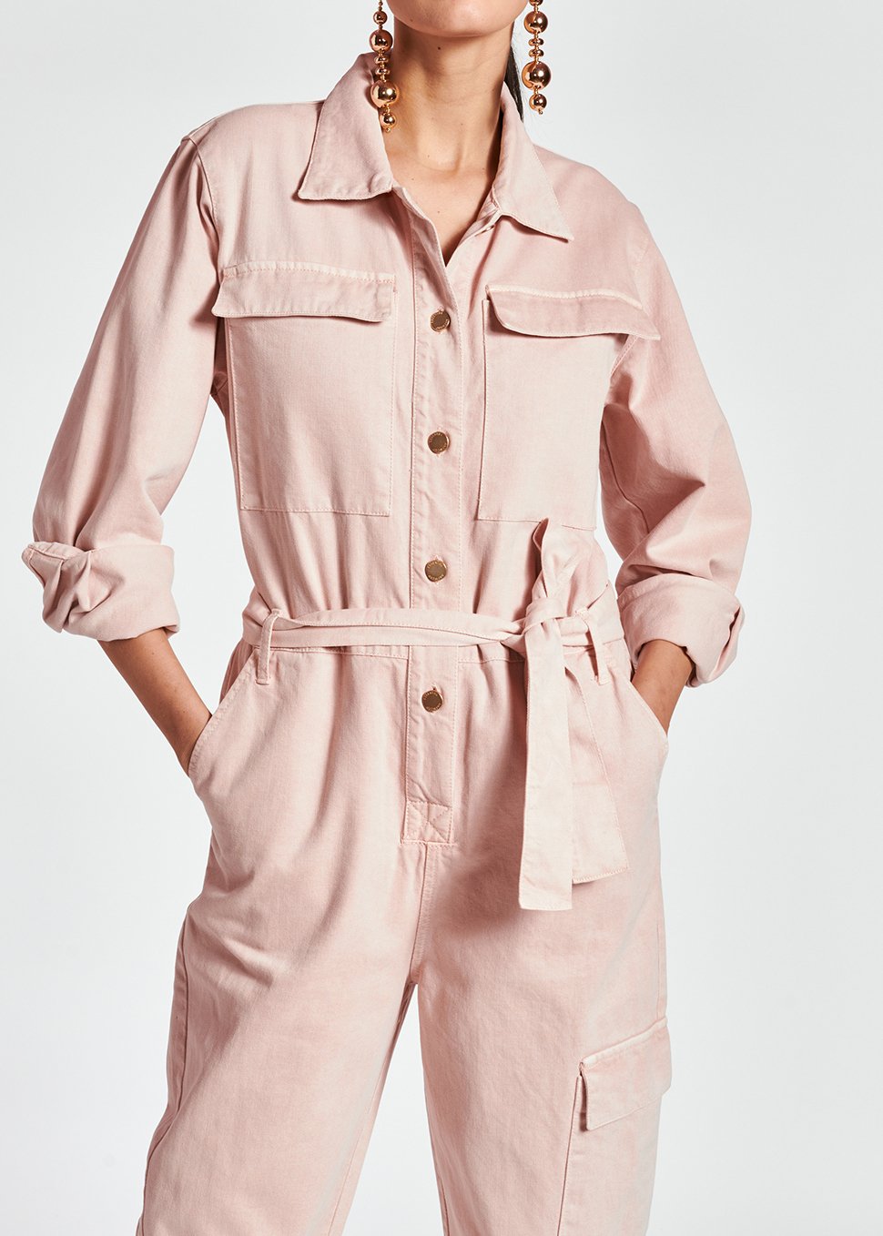 Zigement jumpsuit RE—SSENTIEL tweedehands photo 5