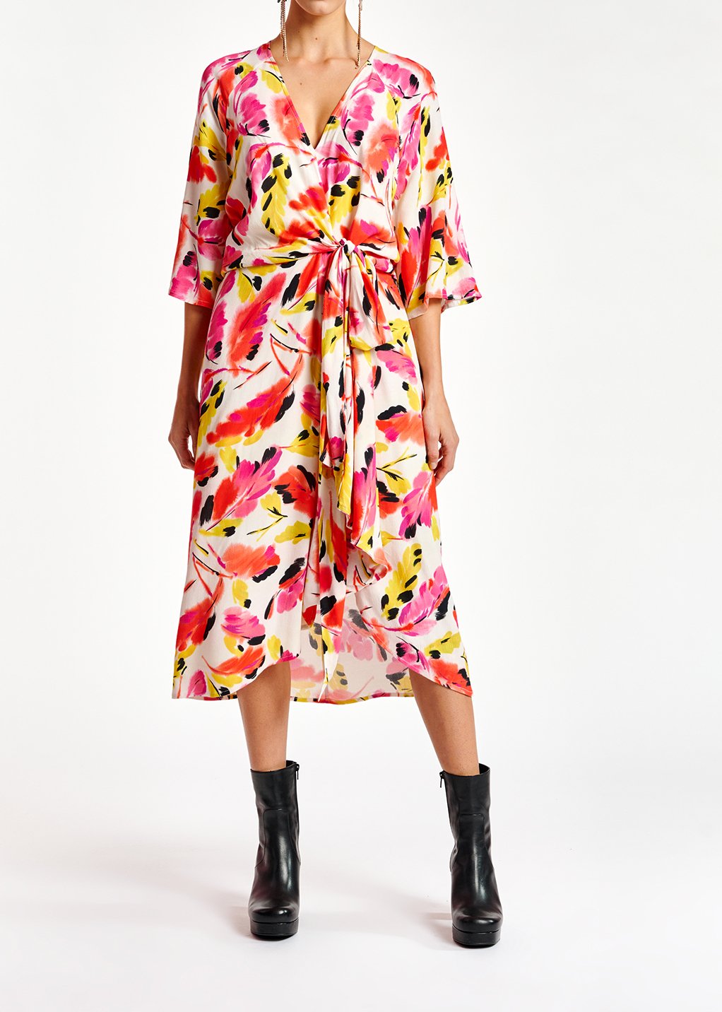 Knotted dress RE—SSENTIEL second-hand photo 3