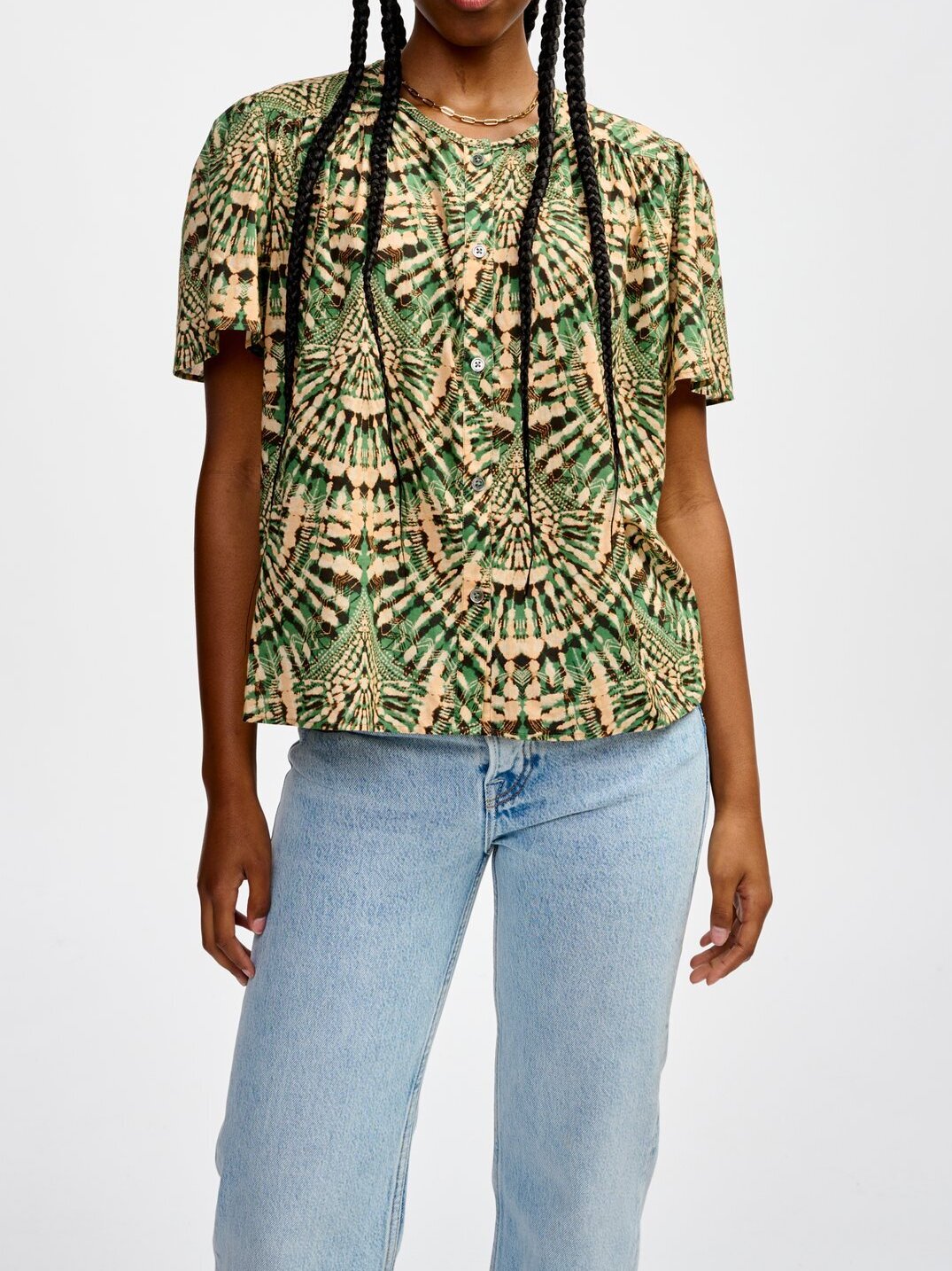 PLUM BLOUSE Bellerose second-hand photo 2
