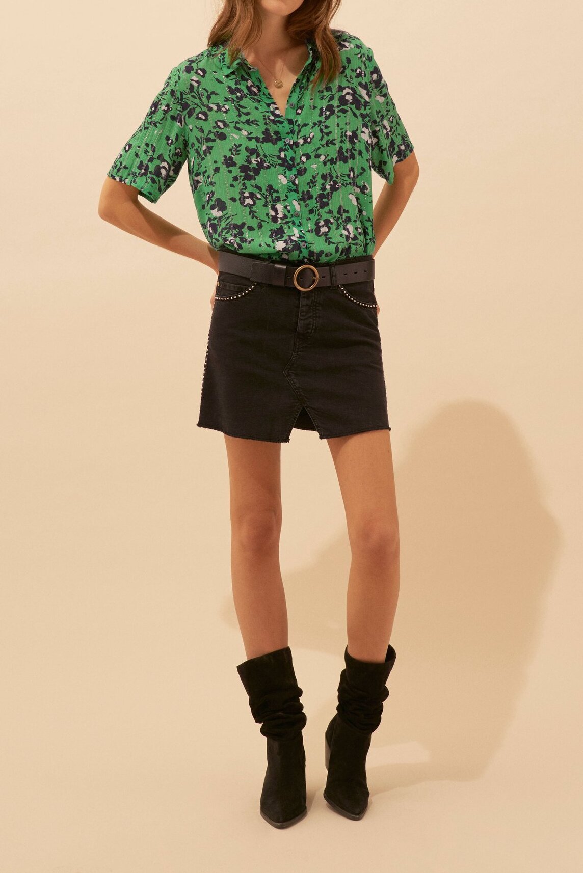 CAMISA EARLY Ba-sh segunda mano photo 3