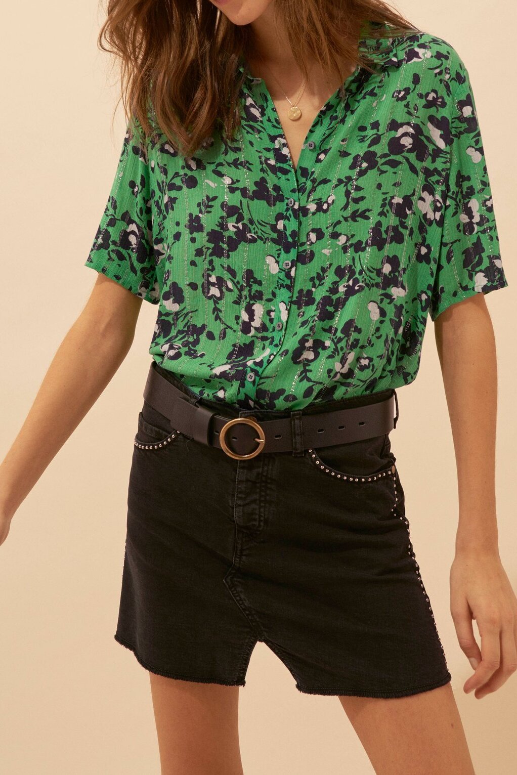 CAMISA EARLY Ba-sh segunda mano photo 4