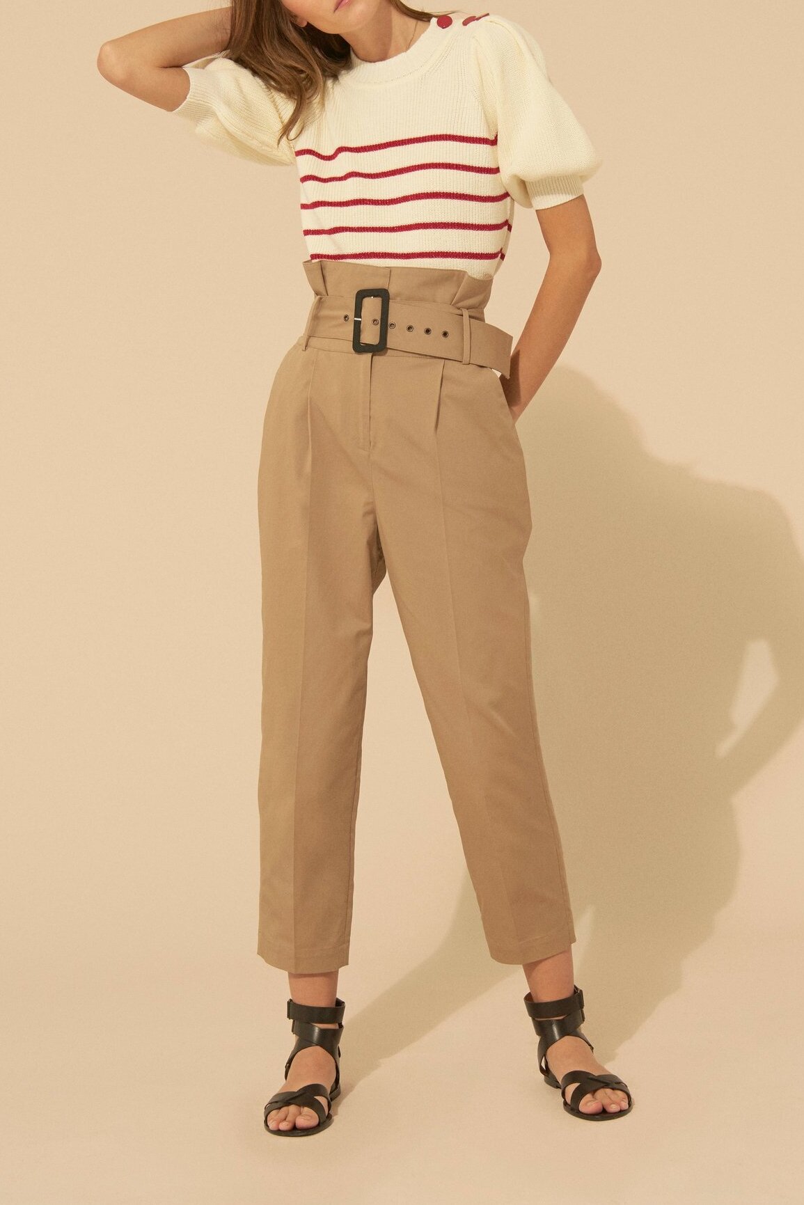 PANTALON KHOL Ba-sh seconde main photo 3
