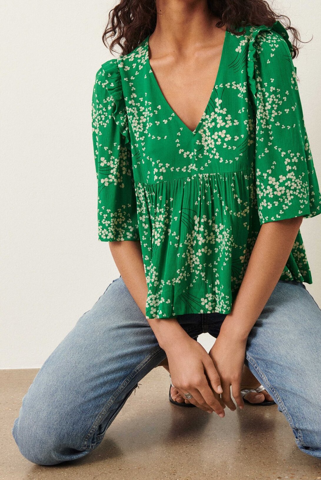 OMAR BLOUSE Ba-sh second-hand photo 1