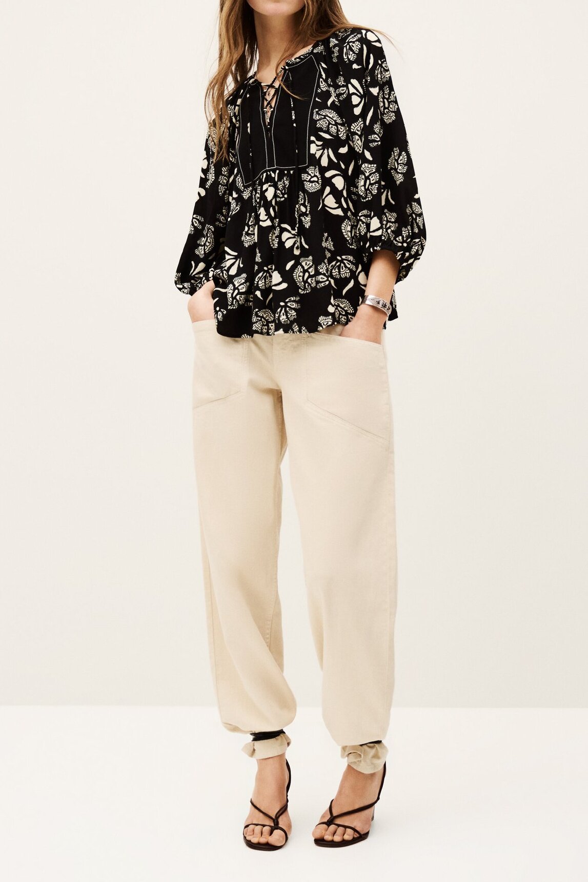 AURA BLOUSE Ba-sh second-hand photo 2
